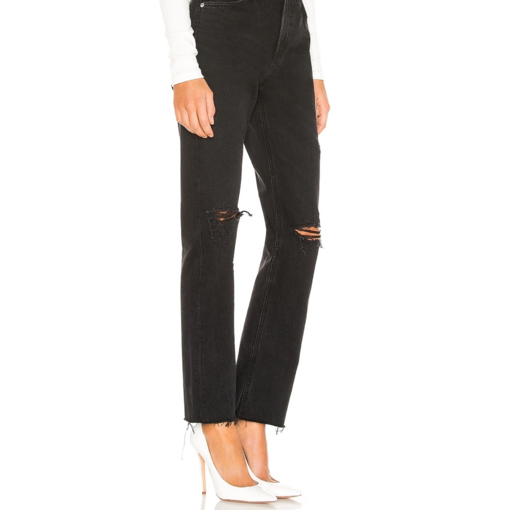 NWT AGOLDE Cherie High Rise Straight Jeans SIZE 25